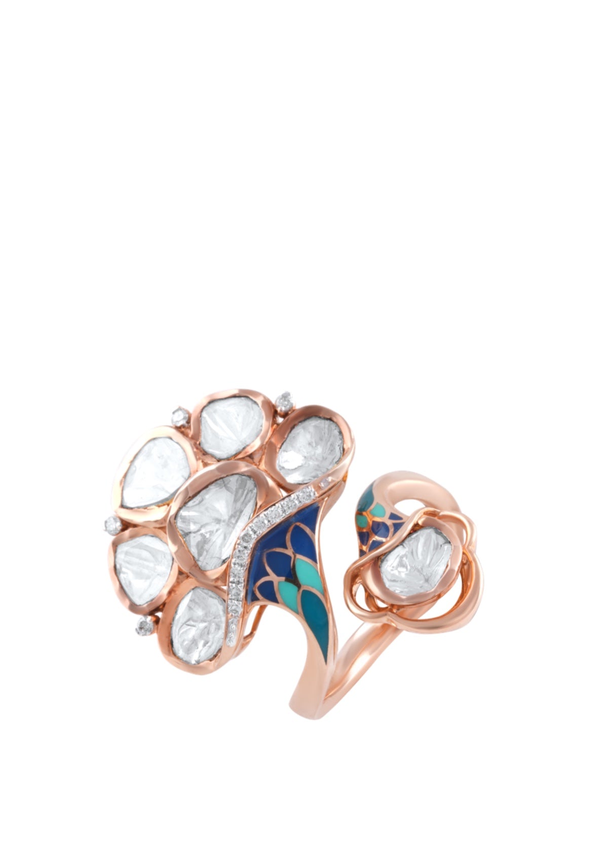 Ripples Flower Ring