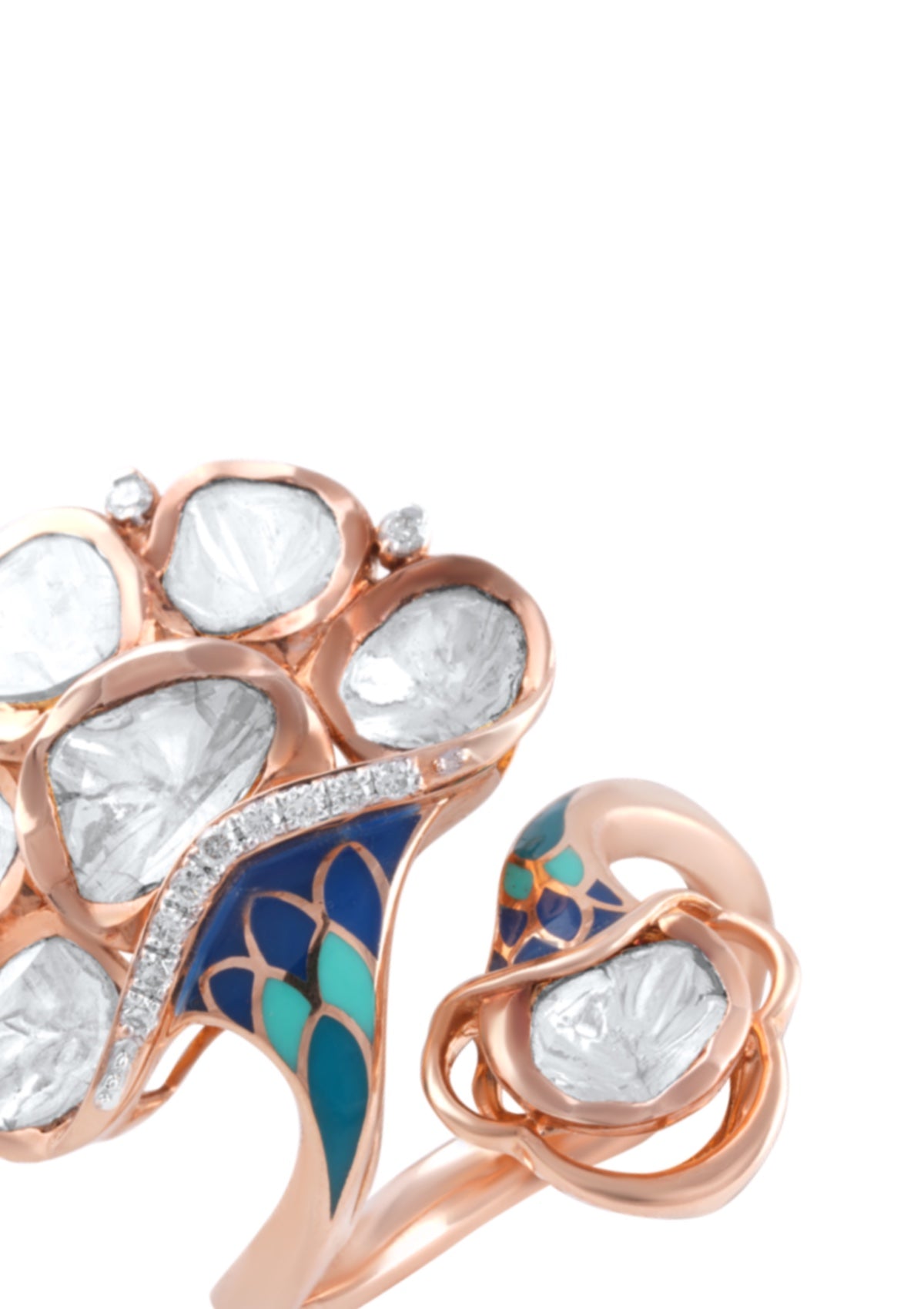 Ripples Flower Ring